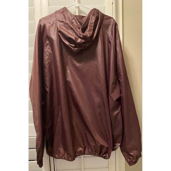 Vintage Mississippi State University MV Sport Men's Maroon Rain Jacket XXL - Picture 2 of 5